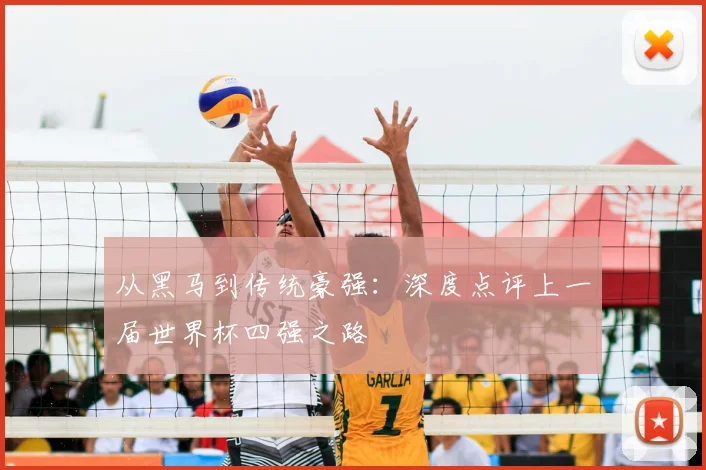 从黑马到传统豪强：深度点评上一届世界杯四强之路