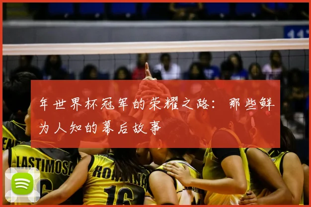 年世界杯冠军的荣耀之路：那些鲜为人知的幕后故事