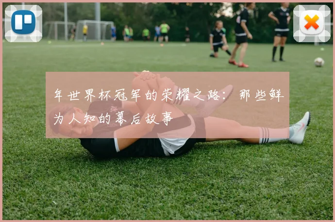 年世界杯冠军的荣耀之路：那些鲜为人知的幕后故事
